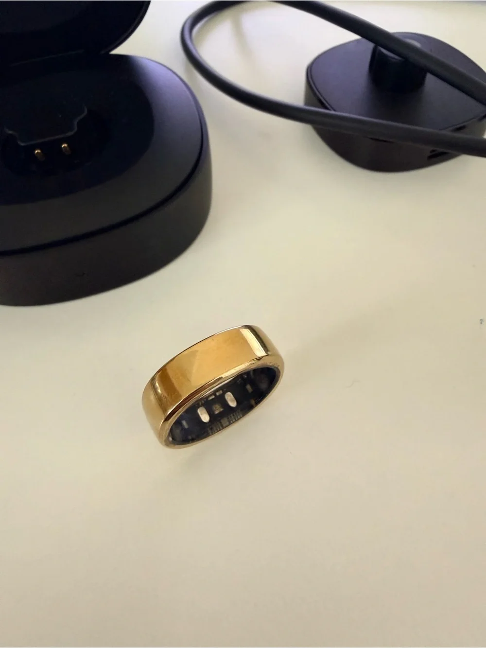 Ringconn V1 Gold Smart Ring - Size 8